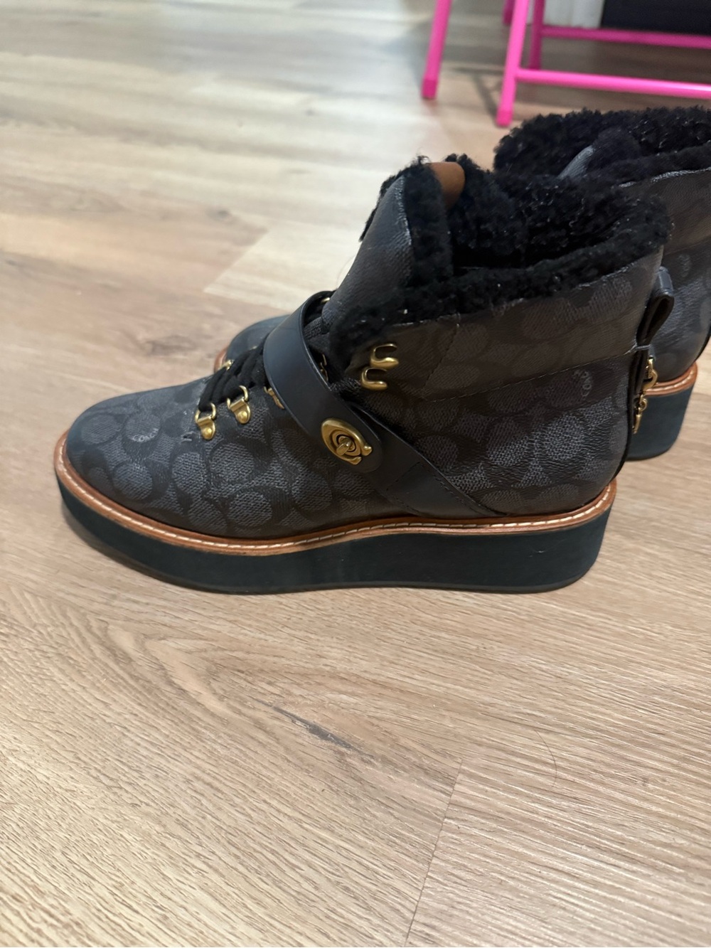 Coach City Hiker Boots